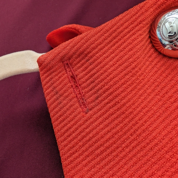 Beautiful Gucci Orange Sleeveless Dress - Picture 6 of 9